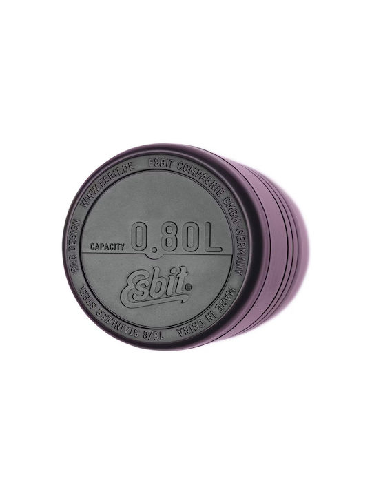 Esbit Mittagsboxen Inox Isolierte Lunchbox Lila 800ml