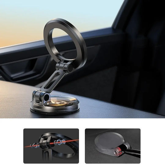 Joyroom Jr-zs505 Magnetic Dashboard Mount Compatible with Magsafe Black
