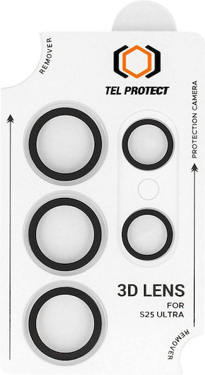 Tel Protect Camera Protection Tempered Glass Transparent for the Samsung Galaxy S25 Ultra