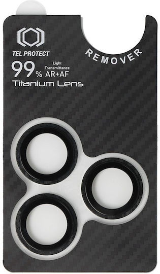 Tel Protect Camera Protection Tempered Glass for the Iphone 16 Pro, Iphone 16 Pro Max