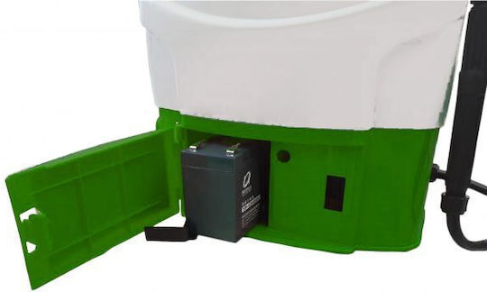 Agrokal Primetec Rückenspritze Elektrisch mit Gewicht 16lt 4bar in Weißer Farbe