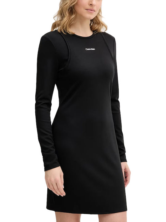 Calvin Klein Φόρεμα All day Μαύρο Calvin Klein Φόρεμα All day Μαύρο