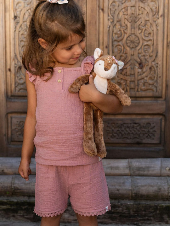 Kids Top Sleeveless Pink Blush