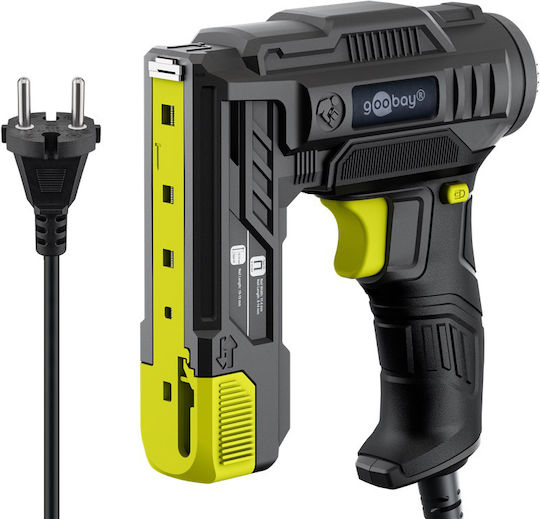 Goobay Werkzeuge 2-in-1 Elektrischer Handtacker Set Kabelgebunden