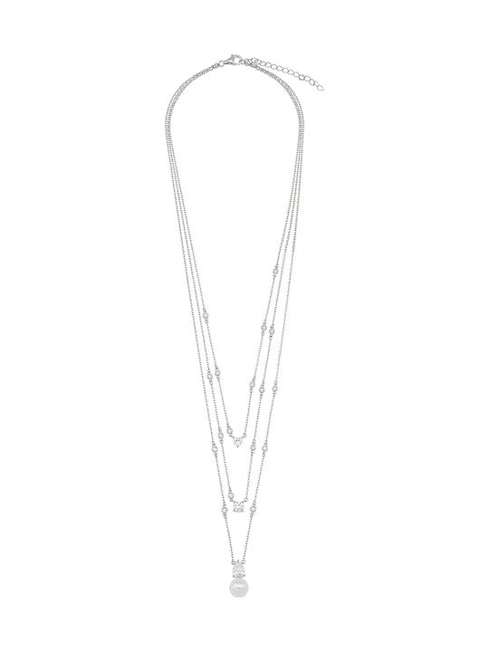 Breeze Dreifach Halskette aus Vergoldetem Silber Breeze Dreifach Halskette aus Vergoldetem Silber