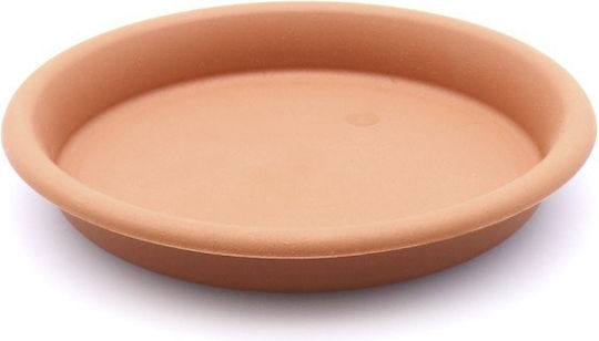 Cyclops Νο300 Plate Pot Plastic Brown 14x14cm 00320100