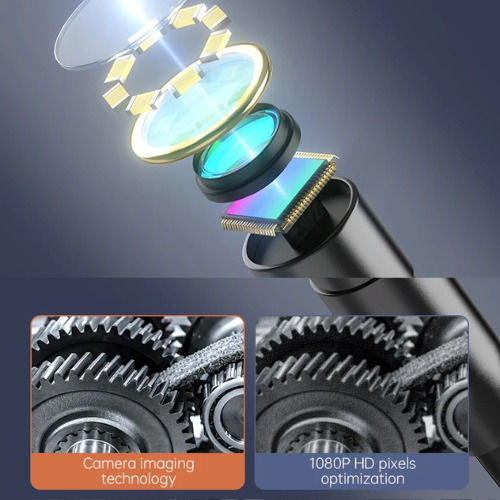 Endoscope Camera with 1920x1080 Pixels Resolution and 10m Cable