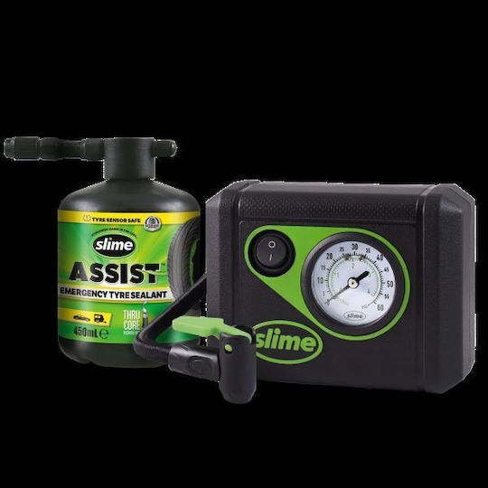 Slime Smart Repair Plus Flat Tyre Repair Kit 50138-51