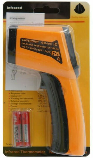 Infrared Infrared Thermometer to 50°C with Distance Ratio 12:1 GM400