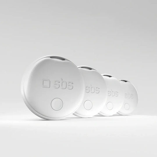SBS Track My Circle Apple Find My White 4pcs