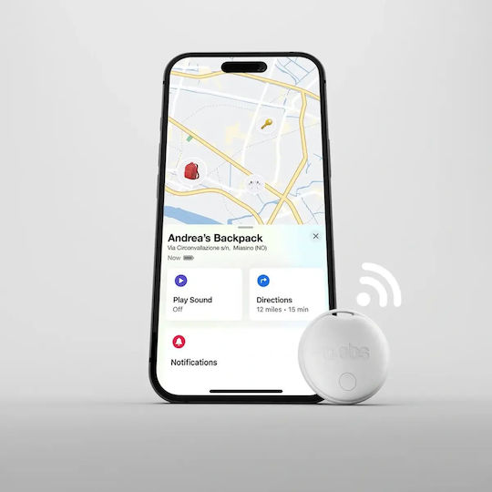 SBS Track My Circle Apple Find My White 4pcs