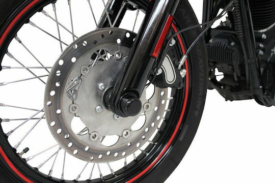 Cult Werk Fork Shaft Caps Hd-uni034 Harley Davidson Vrsca 1130 04-06 Harley Davidson Vrscaw 1250 Abs 08-09