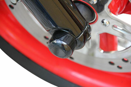 Cult Werk Fork Shaft Caps Hd-uni034 Harley Davidson Vrsca 1130 04-06 Harley Davidson Vrscaw 1250 Abs 08-09