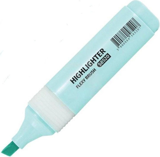 Uni Pap Marker De Sublinieri Pastel Albastru Deschis 6mm