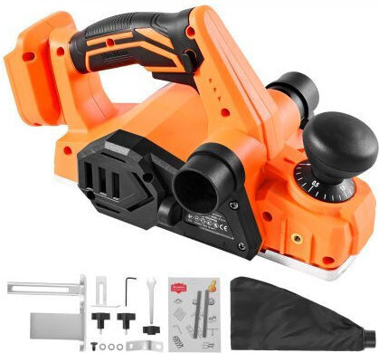 Vevor WXDDSCBCBDDC4TGZ8001V9 Πλάνη 18V Χωρίς Καρβουνάκια (Brushless) Solo