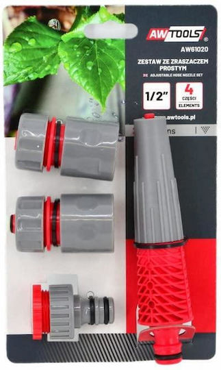 AWTools Water Gun Set with Quick Connectors 2 Functions AW61021