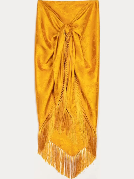 Rock Club Women's Beachwear Skirt Mustard