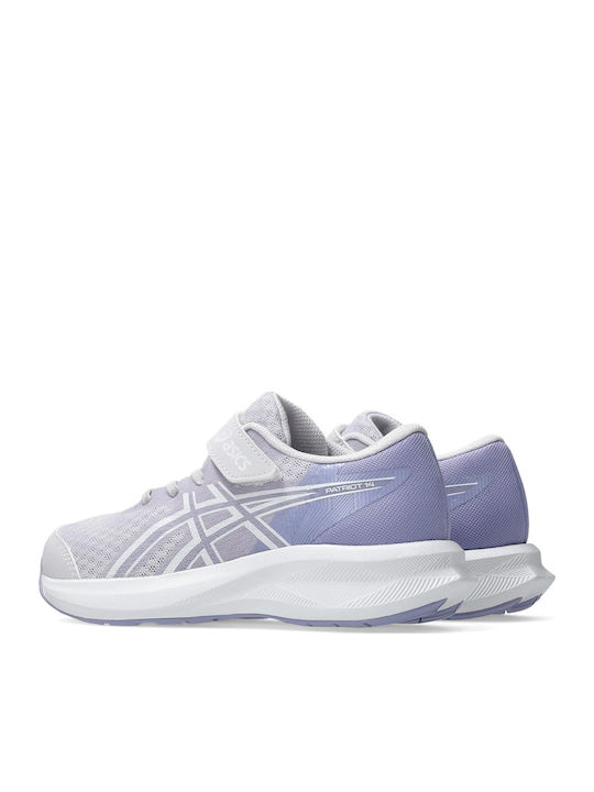 Patriot Kids Sports Shoes Running with Hoop & Loop Closure Lilac
