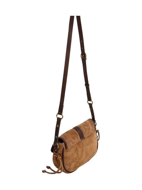 Leonor Angie Women's Shoulder Bag Tabac Brown