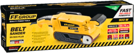 FFG BS 900 Plus Electric Sander Belt 900W with Speed Control and with Suction System 45540