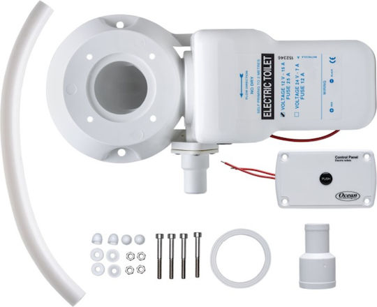 Boat Plumbing Equipment Electric Toilet Kit Evolution 24 V