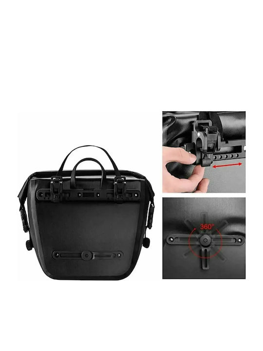 Rockbros AS-003-1BK Bicycle Rack Bag Black