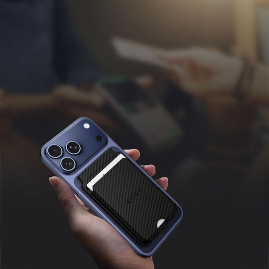 Tech-Protect MagSafe Θήκη Καρτών Magwallet Stand Carbon
