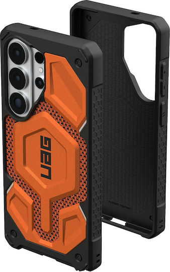 UAG Monarch Pro Back Cover Aramid Fiber / Silicone Burnt Orange (Galaxy S26 Ultra)