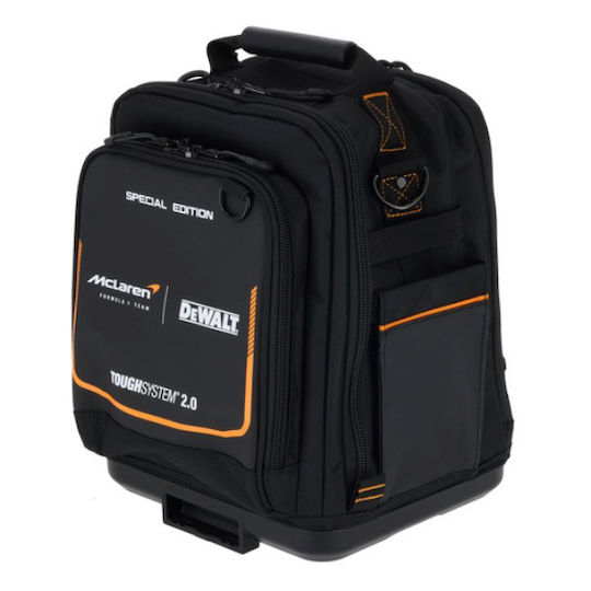 DEWALT Mclaren Backpack Tool Bag Waterproof Black