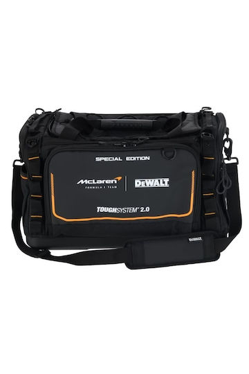 DEWALT Mclaren Τσάντα Ώμου Αδιάβροχη Μαύρη 55.58lt