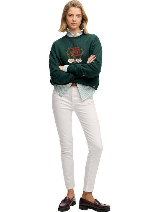 Women's Sweatshirt Dark Pine Green