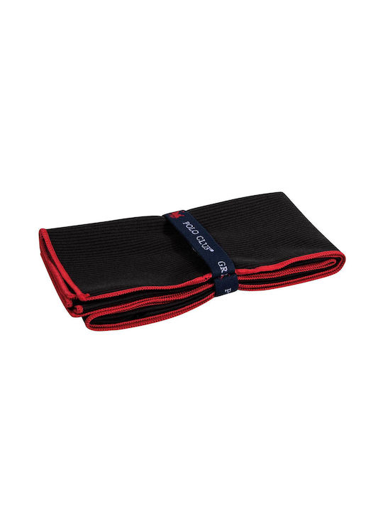 Greenwich Polo Club Gym Towel Cotton Black 45x90cm