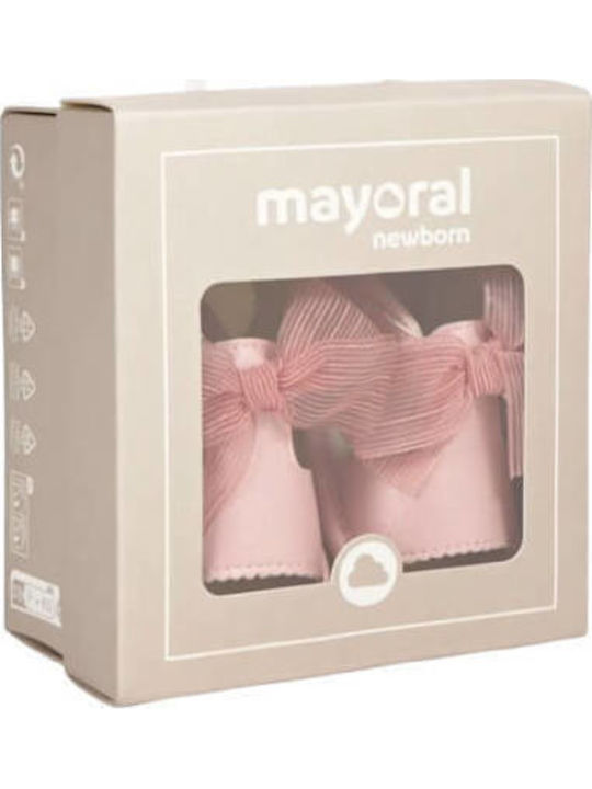 Mayoral Mayoral Soft-Sole Baby Sandals Pink