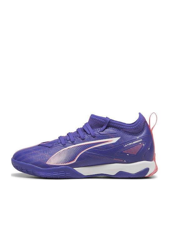 Ultra 5 Match It+ Mid Kids Indoor Soccer Shoes Purple
