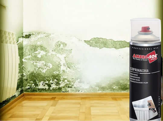 Ambro-Sol Spray Paint Stain Cover White WHITE 500ml