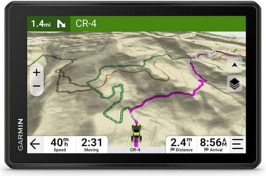 Garmin GPS-Gerät Tread 2 mit 8-Zoll-Bildschirm Bluetooth Wi-Fi USB & Kartensteckplatz