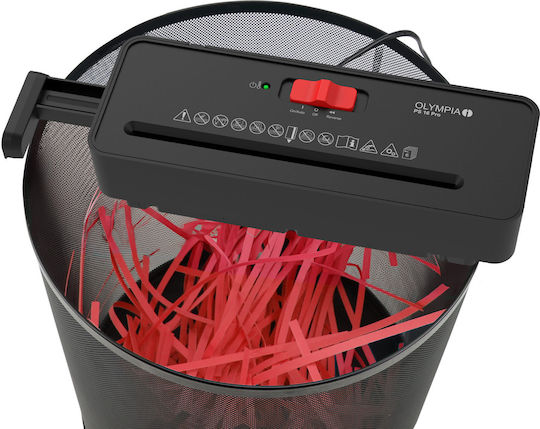 Olympia Document Shredder Strip Cut With 7lt Bin