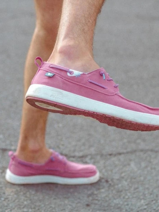 Maui Herren Bootsschuhe in Rosa Farbe