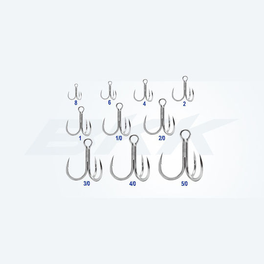 Bkk Raptor Z Stringer Tremble No8 Up to 5/0 Absolute Durability & Penetration Extreme Fishing Conditions 5/0