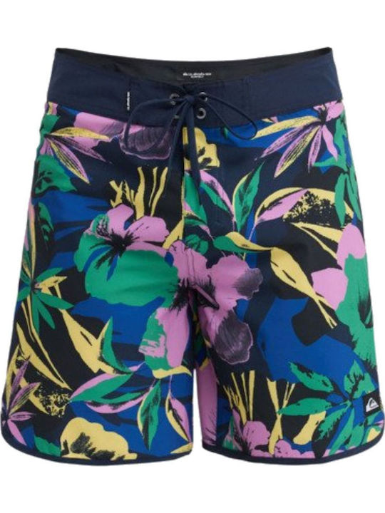 Surfsilk Muschel 18 Herren-Bademode Bermuda Dunkelblau Blumen