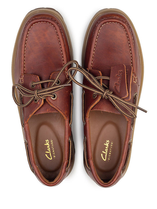 Boat Ανδρικά Loafers σε Καφέ Χρώμα
