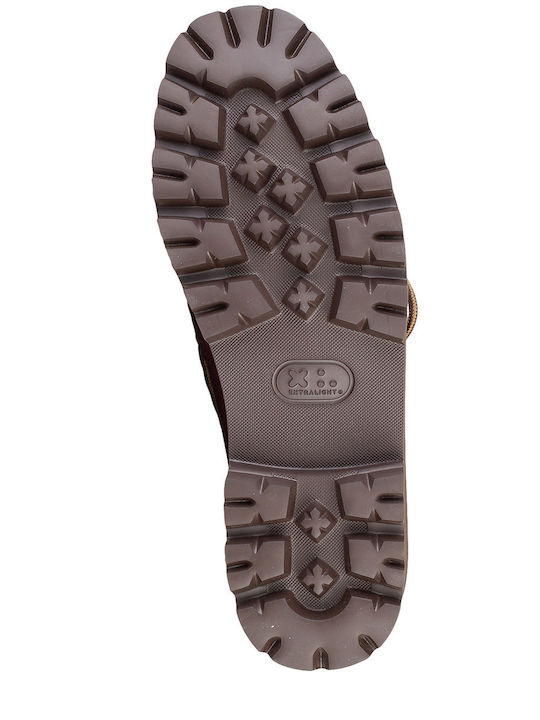 Boat Ανδρικά Loafers σε Καφέ Χρώμα