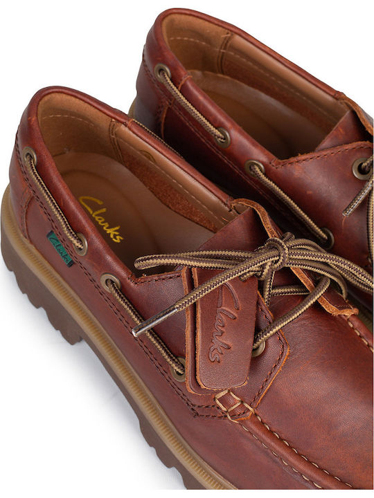 Boat Ανδρικά Loafers σε Καφέ Χρώμα
