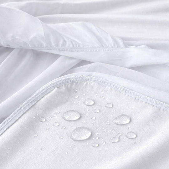 Ravelia Protective Mattress Cover Single Waterproof With Fitted Skirt 100x200+40cm