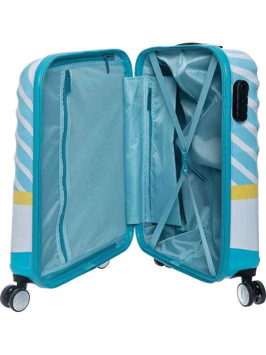 American Tourister Mickey Mouse Kinder Koffer Kabine Hart Disney Mickey Mouse mit 4 Räder Höhe 55cm