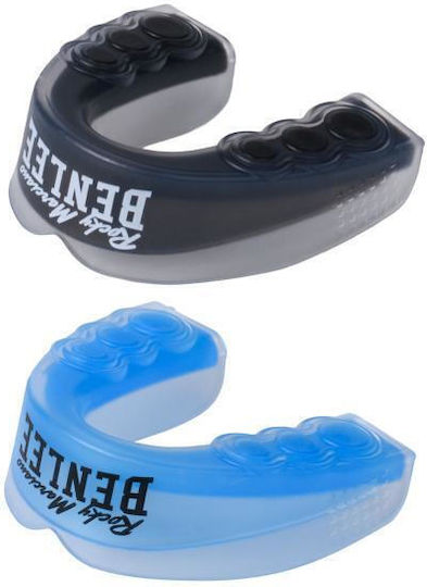 Ben Lee 190057regulus Protecție Pentru Gură Pachet Dublu 2 Bucăți Transparent Negru și Albastru Deschis