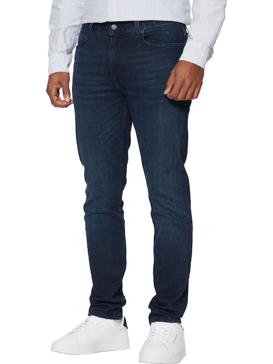 Core Bleecker Pantalon De Blugi Pentru Bărbați Elastic Cu Fit Slim Albastru