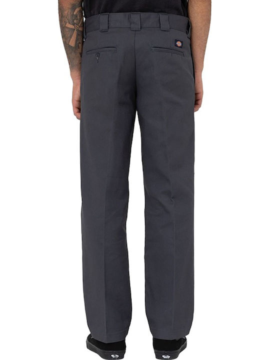 Work Trousers in Slim Fit Gray