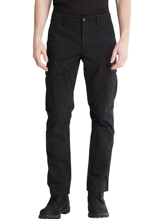 Hose Cargo Elastisch Schwarz