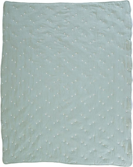 Nef-Nef Homeware Special Star Βρεφικό Κουβερλί Microfiber Mint 110x150cm